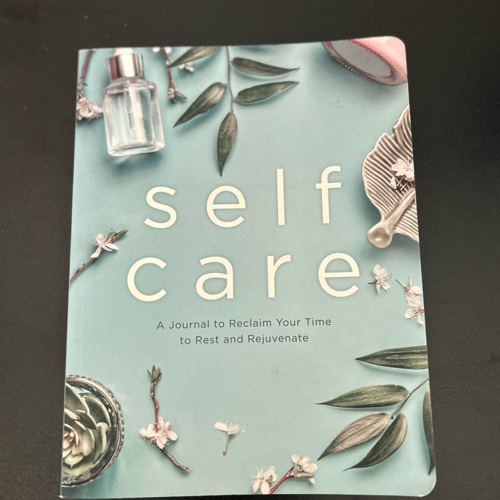 Self Care Journal in Light Blue